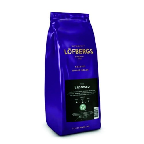 Lofbergs Espresso, зерно, 1000 гр